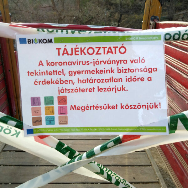 Lezártak egyes játszótereket Pécsen, de másokat meg nem