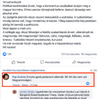 Pap Andras poszt
