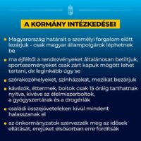 kormányzati intézkedések