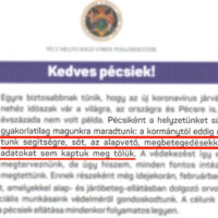Péterffy kampánylevél részlet