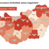korona térkép