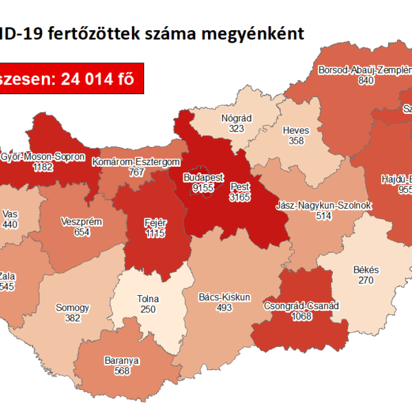 Durvul Baranyában a járvány: 568 betegről tudnak