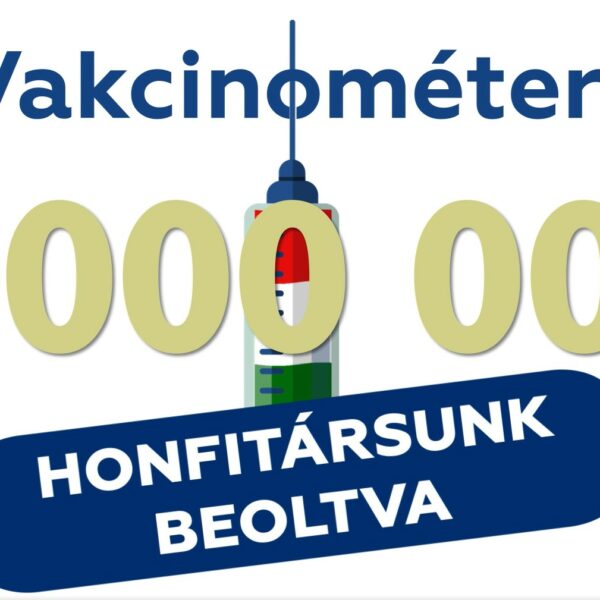 Hivatalosan is átlépte a kétmilliót a beoltott magyarok száma