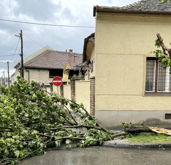 Megtépázta a vihar Baranyát