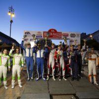 Mecsek Rallye céldobogó