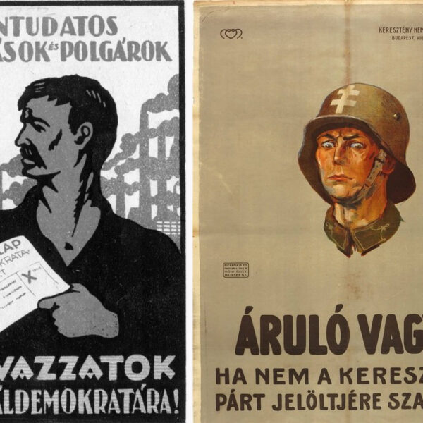 Ilyen volt az első plakátháború a magyar választásokon