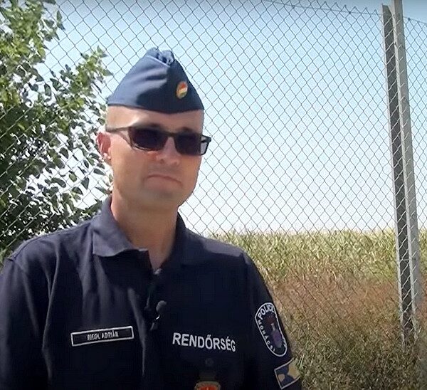Így lett határvadászból Mohács rendőrkapitánya Riegl Adrián