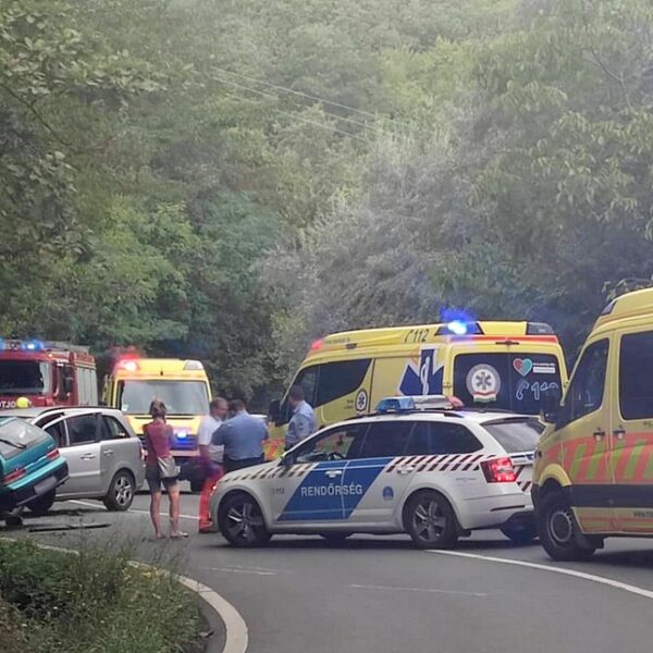 Két autó karambolozott a mecseki szerpentinen – videó!