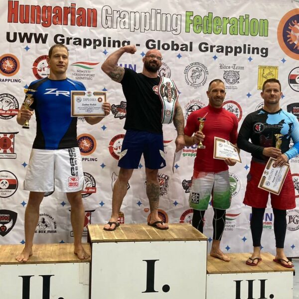 Pécsi sportoló, Rádi Richárd lett a grappling magyar bajnoka!