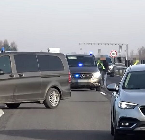 Kommandósok csaptak le a drogdílerre az M6-os sztráda baranyai szakaszán