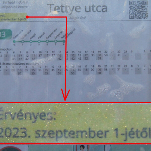 Káosz a pécsi buszmegállókban