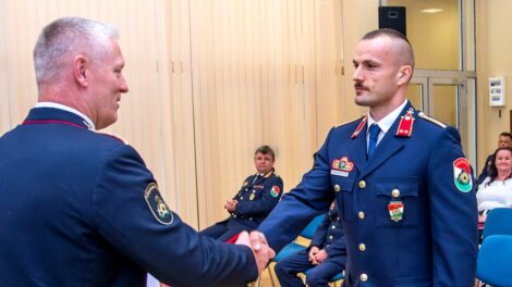 Baranyai tűzoltók munkáját is elismerték államalapításunk ünnepén