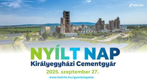 Fenntartható cementgyártás testközelből – Nyílt Nap a Királyegyházi Cementgyárban
