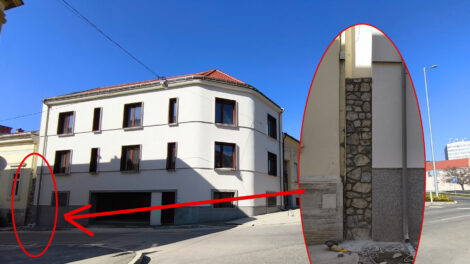 Újabb helyen tették láthatóvá a pécsi városfalat
