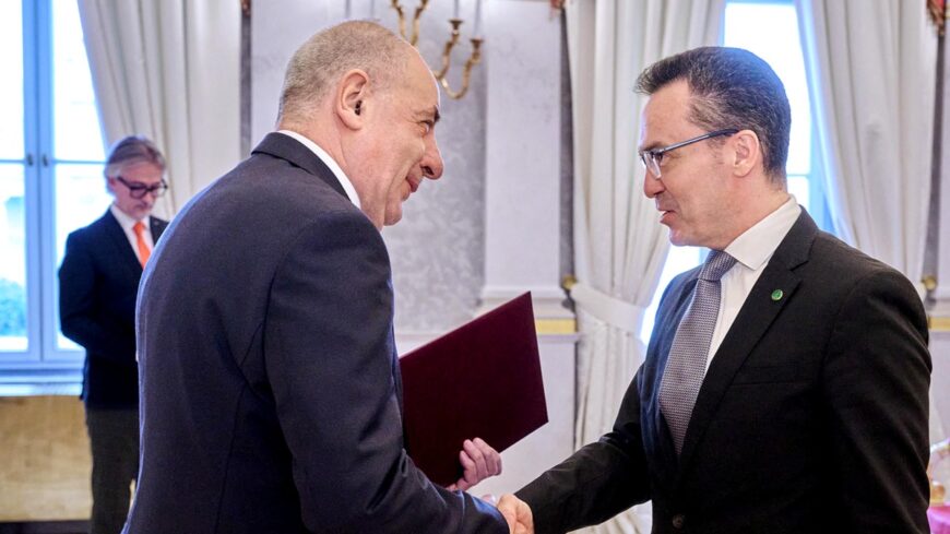 Sándor-palota – Dr. Sulyok Tamás köztársasági elnök