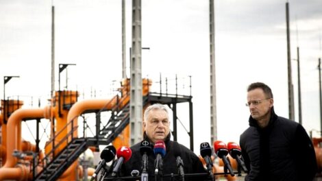 Orbán: a Török áramlat gázvezeték köldökzsinór Magyarország számára, ha ezt elvágják, akkor a magyar gazdaság megáll