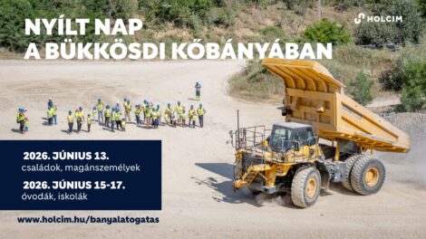 Különleges munkagépek és egyéb bányatitkok: ismét megnyílik a Holcim Bükkösdi Kőbányája