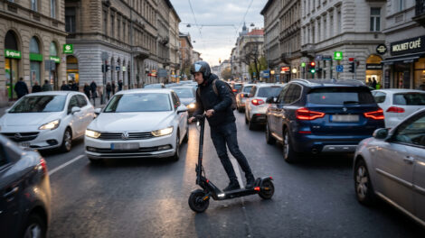 Végre: hamarosan módosíthatják a KRESZ-t a rolleresek miatt