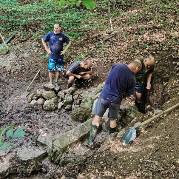 Vizet fakasztottak a Mecsekben, életet leheltek a Betyár-forrásba