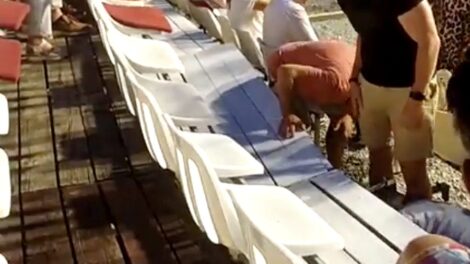 Beszakadt a nézőtér a Káptalan kertben