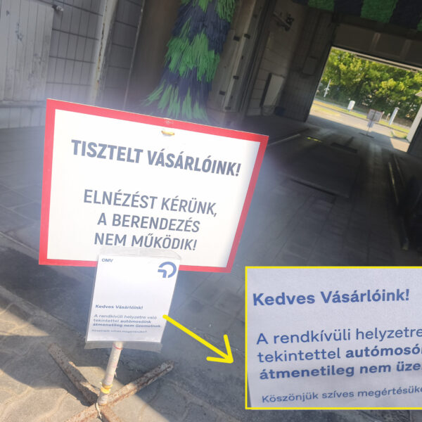 Van, ahol még tudsz autót mosni Pécsen!