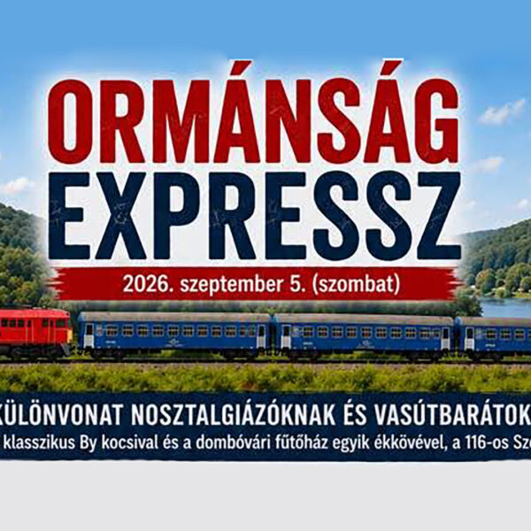 20 év után újra személyvonat hasít az ormánsági vasúton