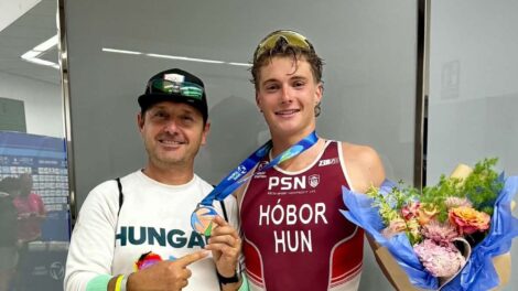 A pécsi triatlonos, Hóbor Zalán világbajnoki bronzérmes lett!