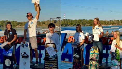 Az Európa-bajnokságon is odatették magukat a pécsi wakeboardosok!